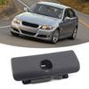 Black Long Lasting Center Console Armrest Lid Latches Glove Box Locking Handle Suitable for E39 51168163017 51168163018