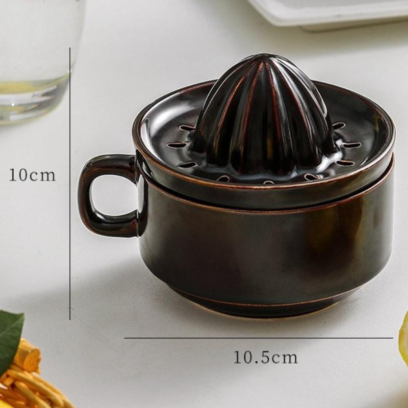 Japanese Ceramic Manual Juicer Orange Lemon Squeezer Hand Fruit Juice Extractor Baby Food Grinder