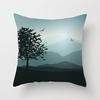 Ins Homewares Dusk Trees Sofa Car Pillow Cover Office Cushion Cover