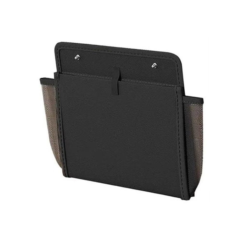 Black Door Organizer Multi-Compartment Mesh Pocket Organizer  Home Office RV Organization Use