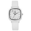 Square Junior High School Student Watch Girls' Simple College Style Student Mori Literary And Versatile Watch Large Dial