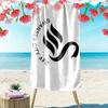 Swansea City AFC Print Strandtuch, Großes Weiches Schnelltrocknendes Handtuch für Strand Camping Schwimmen