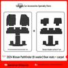 2024 Nissan Pathfinder 6-Seater TPE Eco-Friendly Floor & Trunk Mats