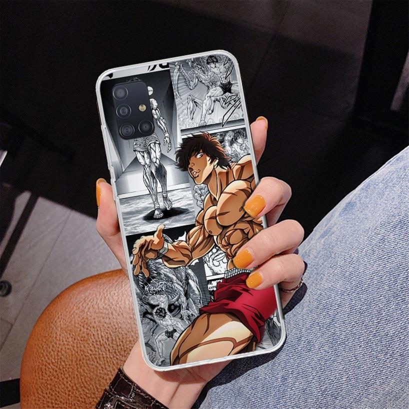 Baki the Grappler Original Anime Phone Case For Samsung Galaxy A52 A32 A22 A12 A51 A31 A50S A30S A20S A10S Note 20 Ultra 10 Plus