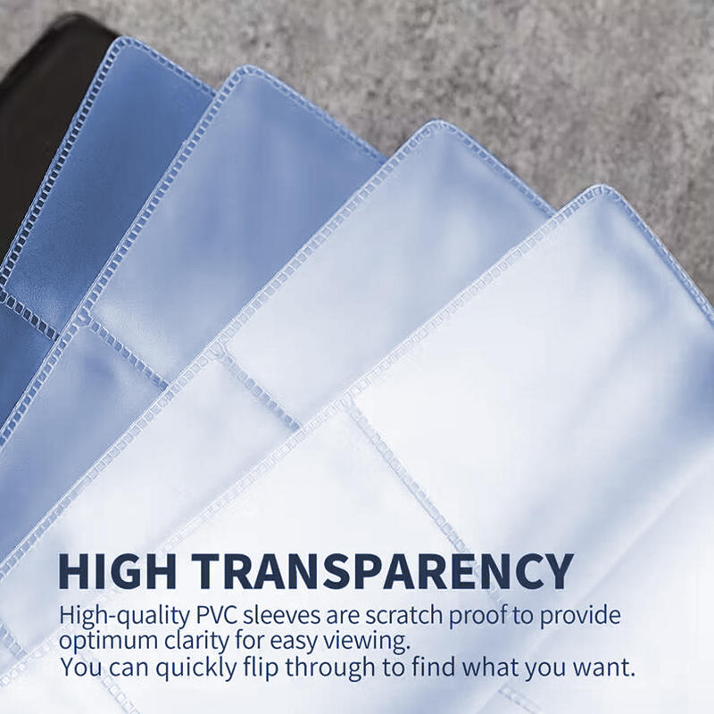 Affärskortshållare med stor kapacitet 60 90 120 150 Fickor Displaybok För Professionell Nätverkning Kontaktorganisation Och Affärskortshantering