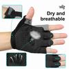 Non-Slip Half-Finger Training Gloves – Shock-Absorbing & Breathable Design for Cycling, Gym Workouts & Fitness