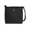 Emerson Logo Magnetic Closure Leather Bucket Bag Women Handbags Black 147938-001