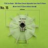Plastic Cooling Fan Blade for 220V/380V Electric Motor and Booster Pump