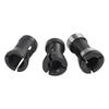 Woodworking Router Bit Extension 6 6 35 8mm Shank Collet Chuck Rod Adapter for Trimming and Engraving Machines 3 Piece Set