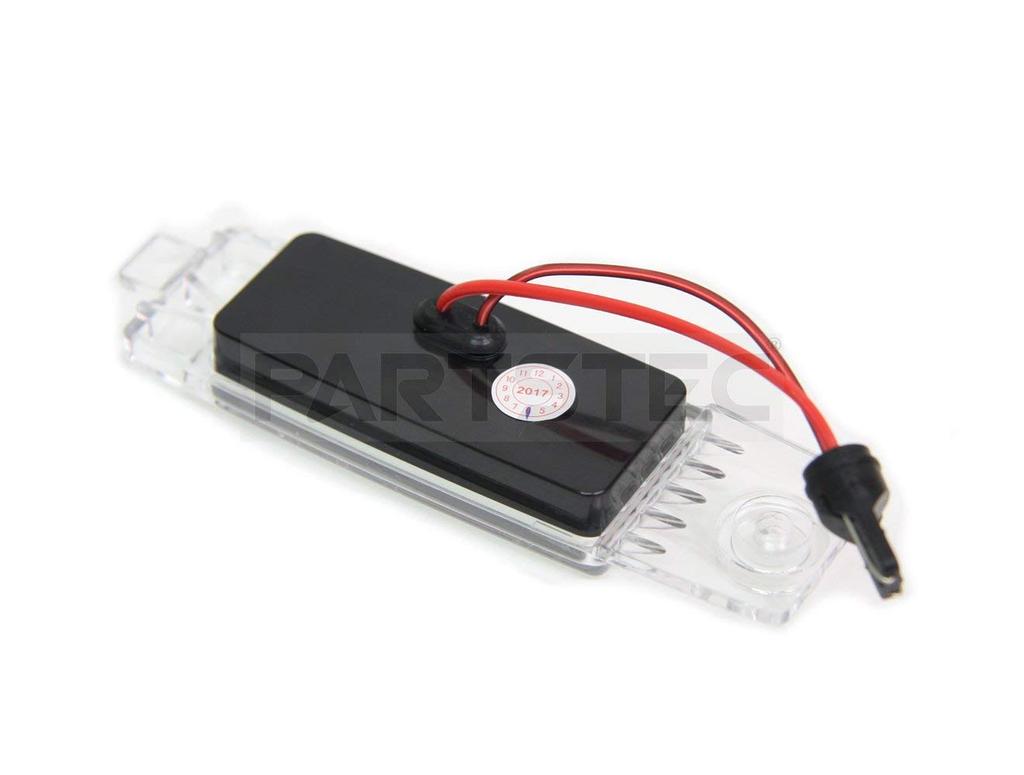 MOTOR POWER Hiace 200 Series Regius Ace 7th Generation Compatible High Brightness LED 6500k Equivalent White License Plate Light License Lamp Unit OEM