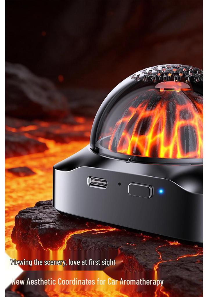 2026 Car Aroma Diffuser Volcano: Automatic High-End Long-Lasting Fragrance Deodorizer