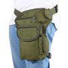 Multi Pockets Drop Waist Leg Bag Military Utility Motorcycle Racing Thigh Pouch(army Green)