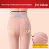 LANGSHA Women's Silk-Blend Thermal Stirrup Leggings