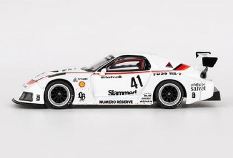 MINI GT X MiJo Exclusives Scale Mazda Silhouette Numero Reserve Finished Product 1/64 RX-7 LB-Super #41 (Right-Hand Drive)