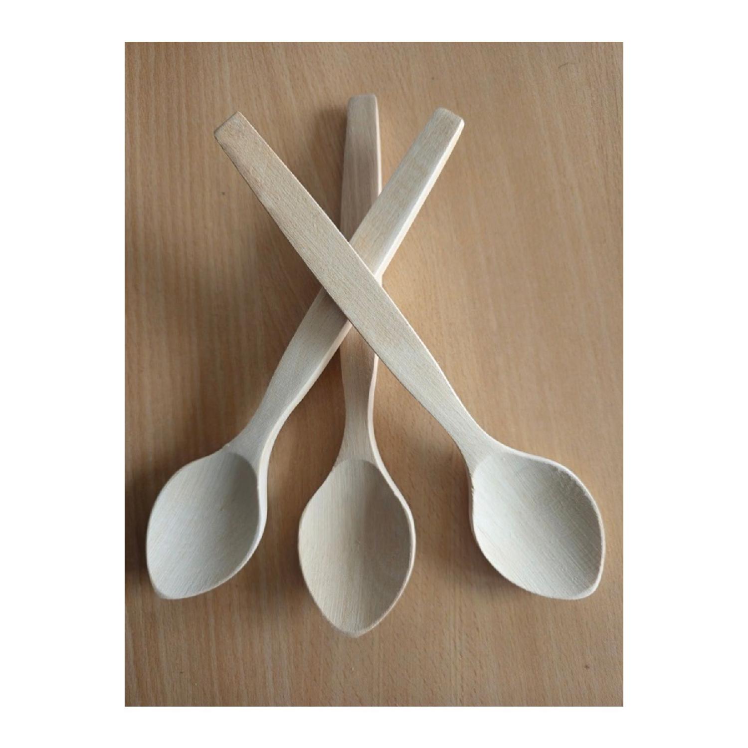 

3 Pieces 23 Cm Wooden Wooden Tablespoon коричневый