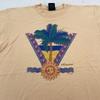 Vintage 90s ARIZONA BEACH PALM TREE T-Shirt LARGE Surf