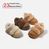 2025 Winter Toddler Boys' Non-slip Soft Sole Shoes - Versatile, Casual, Warm with Velvet Lining