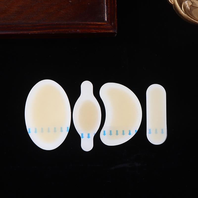 28Pcs Blister Plasters Invisible Hydrocolloid Gel Blister Bandages Blister Cushion Pad For Heel Foot Toe And Guard Skin