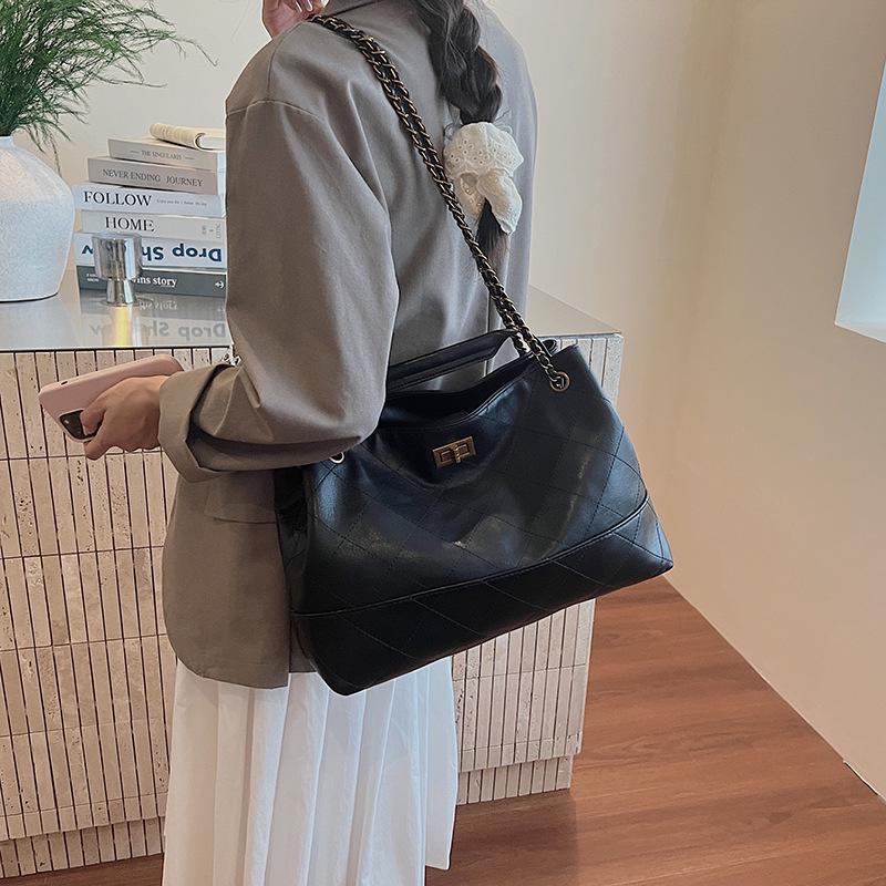 Korean Fashion Women's Large Capacity Versatile Crossbody Tote Bag