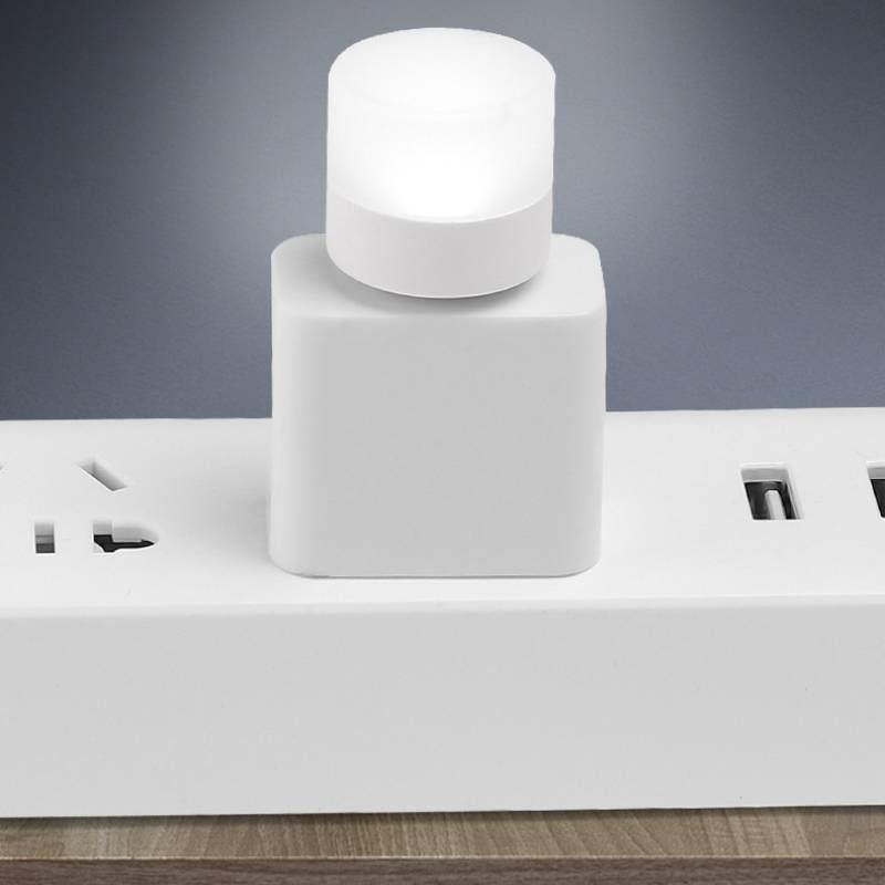 Mini lampe de bureau USB, protection des yeux, veilleuse LED, cadeau, chargement USB, petite lampe ronde, décoration de chambre de Noël