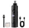 Mini Washable Electric Razor Travel Razor Type-c Charging Capsule Shaver Nose Hair Trimming Double Ring Knife Net