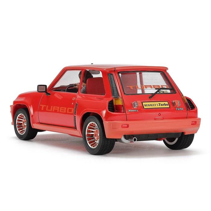 Tamiya 1/24 Sports Car Series No.368 Renault 5 Turbo Plastic Model 24368 (Automobile) Molded Color 152mm