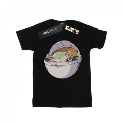 Mens The Mandalorian Sleeping Child T-Shirt