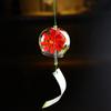 Pendant Design Glass Painted Wind Chime Glass Painting Wind Bell Door Decoration  Gifts For Child