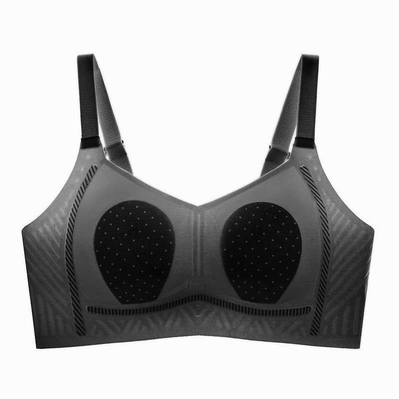 

Summer light and refreshing sexy rabbit ears seamless gathering lift up.cmABC cup 2xl [40/90abc weight 135-150] чорний