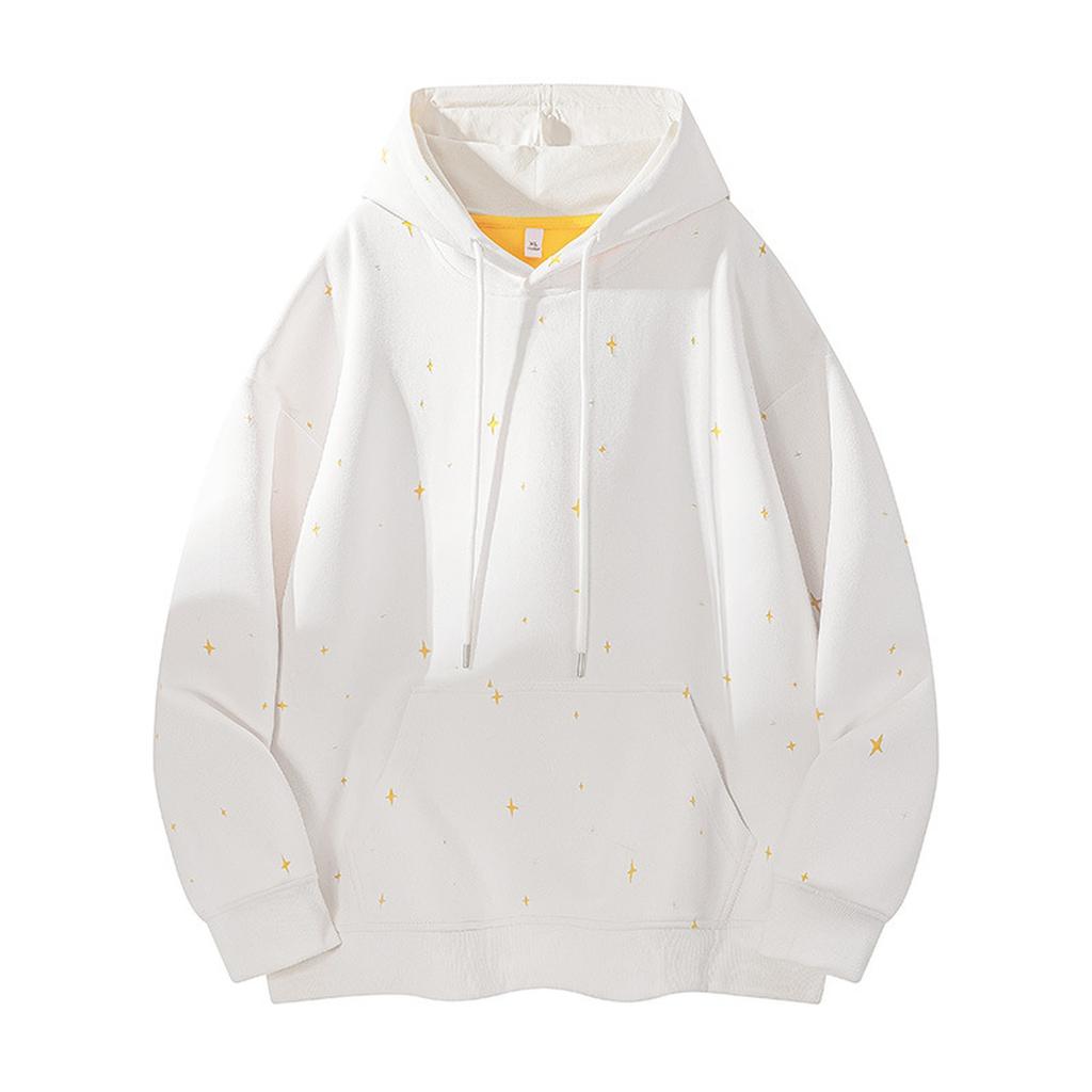 Splashing Ink Design Print Hoodie New Star Jumper Fashion Loose Long-sleeved Top