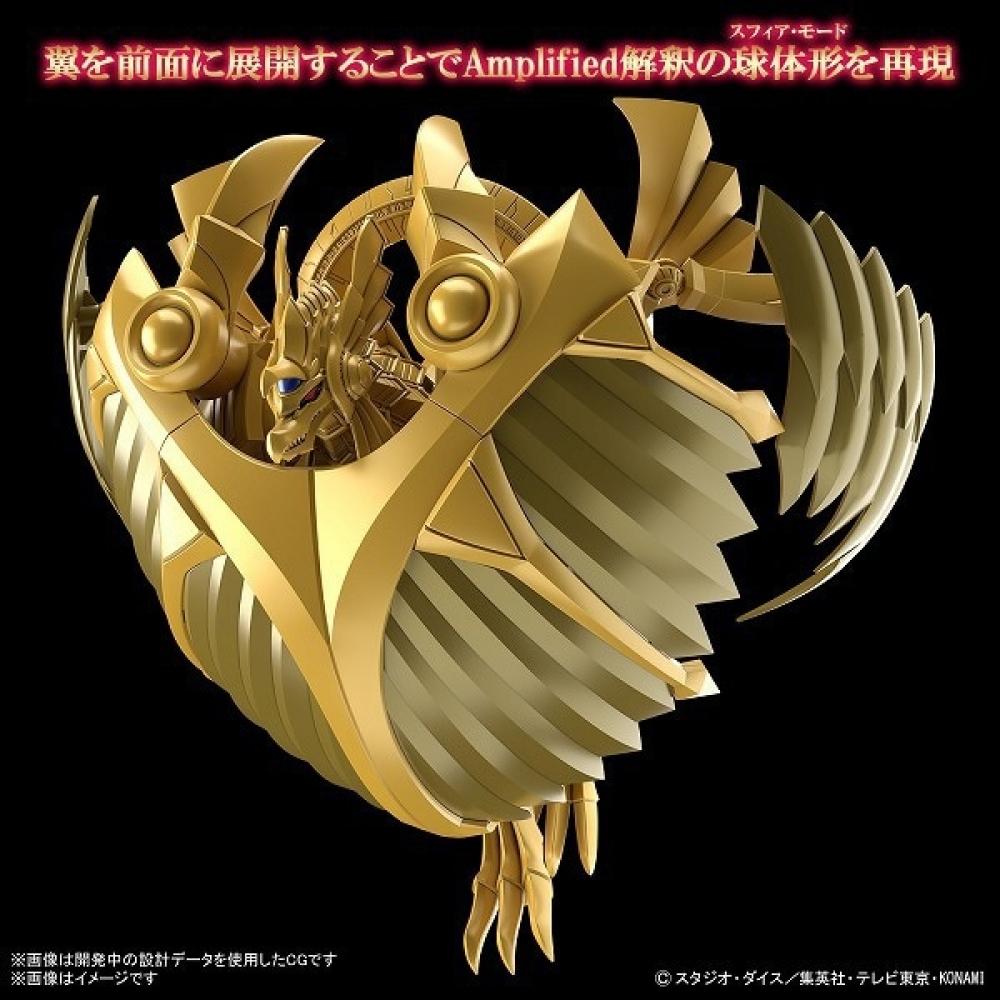 Bandai SpiritS Figure RiSe Standard Amplified Yu Gi Oh  Duel MonSterS  Three Genjin DeScent  Ra S tSubaSa ShinrYu [aSSembled plaStic Model]
