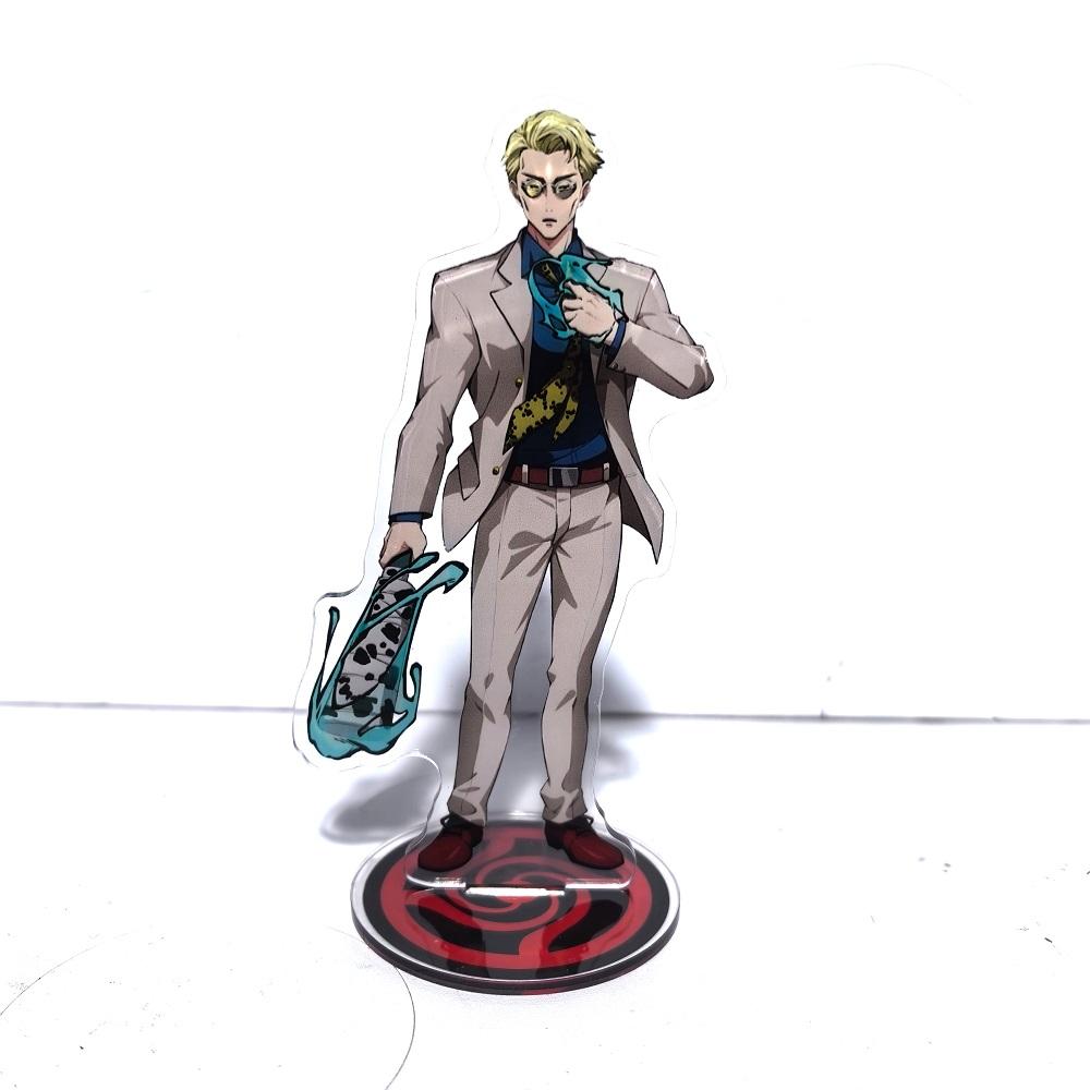 Jujutsu Kaisen Choso Satoru Gojo Fushiguro Toji Geto Suguru Acrylic Stand Model Kawaii Cartoon Bottle Inumaki Toge Desk Decor