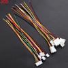 JCD 10Pairs Micro JST XH 2.54 2P 3P 4P 5P 6PIN Male Female Plug Connector 2.54mm Pitch With Wire Cable Battery Charging Cable