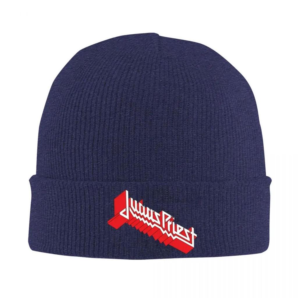 Judas Priest Band Knit Hat Beanies Winter Hat Warm Acrylic Hip-hop Caps for Men Women Gifts