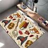 Magical Hogwarts Themed Carpet with Owl, Wand and Potions Suitable for use as an anti-slip game mat for living room and bedroom sofas