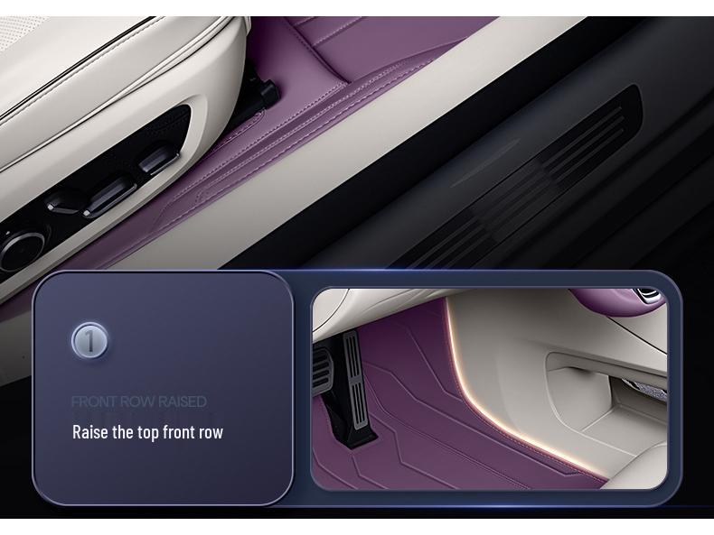 Zhijie S7 Full-Coverage Car Floor Mats & Trunk Mat, 2026 Model - Car Interior Carpet Accessories