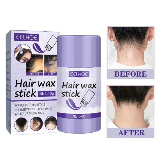 40g Hair Wax Stick Rapid Shaping Fragrant Odor Hairstyle Design Smoothing Hair Hair Care Modeling Stick for Barber Shop
