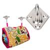 4Pcs 304 Stainless Steel Ceiling Wall Mount Hook Heavy Duty Anchor Eye Plate For Boat Yoga Swings Hammocks