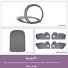Nappa Leather Anti-Slip Steering Wheel Cover for Xiaopeng P7/P7 Plus - All-Season Car Accessory