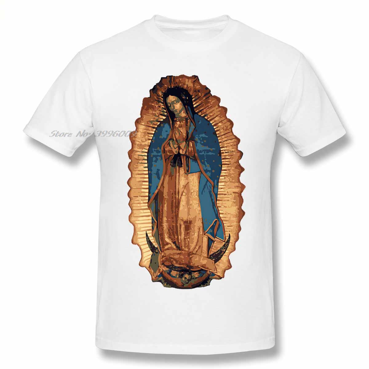 

Футболка с изображением Богоматери Гваделупской католической Марии Футболка унисекс WoUnisex 3XL