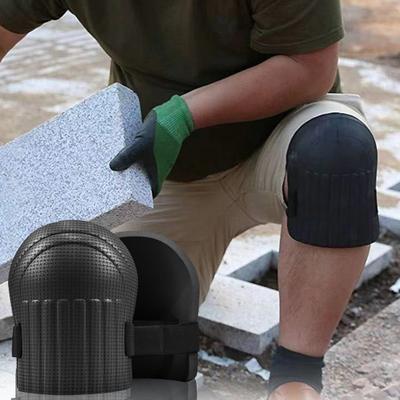 1 Pair Knee Protection Pads Anti Skid Tile Mud Workers Knee Protectors Floor Brick Cement Garden Work Knee Supports Protective Gear