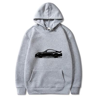 Sports Cars, Luxury Cars, Printed Autumn and Winter Hoodies, Men's and Women's Long Sleeved Streetwear, Hip-hop Warm Hoodies