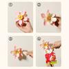 Clip Double-Layer Flowers Magnetic Fridge Magnets Snack Bag Sealer