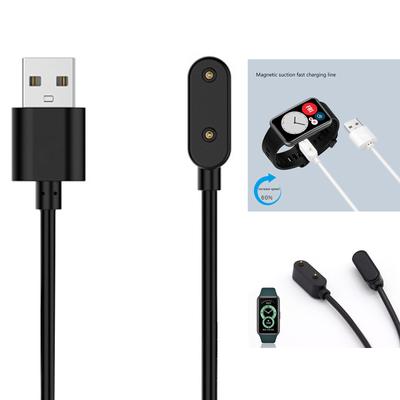 Smartwatch Ladedock Adapter 2 Pin USB Ladekabel Netzteil für Huawei Band 7 6 /Watch Fit / Honor Band 6