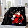 Dragon Ball Theme Printed Blanket - Perfect for Couch, Bed, Travel & Outdoor Use | Machine Washable, Cozy & Durable.