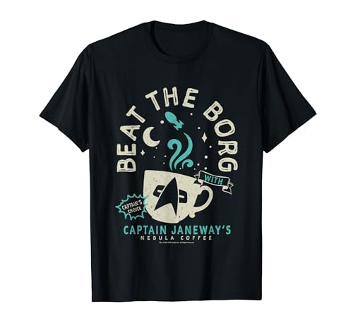 Star Trek: Voyager Captain Janeway s Beat The Borg Cup T-Shirt