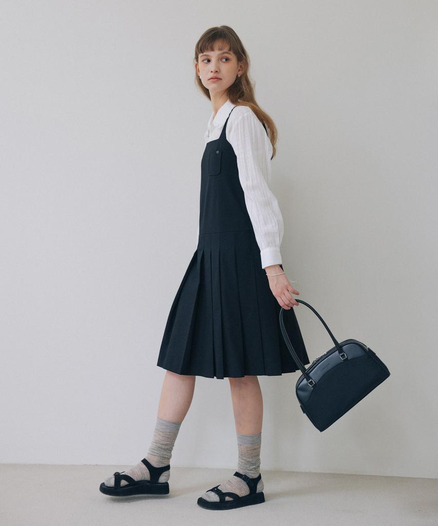 Ttudement Nylon Bowling Bag Black