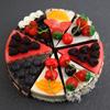 Vivid Triangular Cake Simulation Cake Can be Placed Faint Fragrance Cake Model Soft Fake Coffee Shops