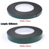 10M/Roll Green Film Black Double Sided Tape Strong Self Adhesive Sponge Strip 10/20mm Width Multifunctional PE Foam Tape