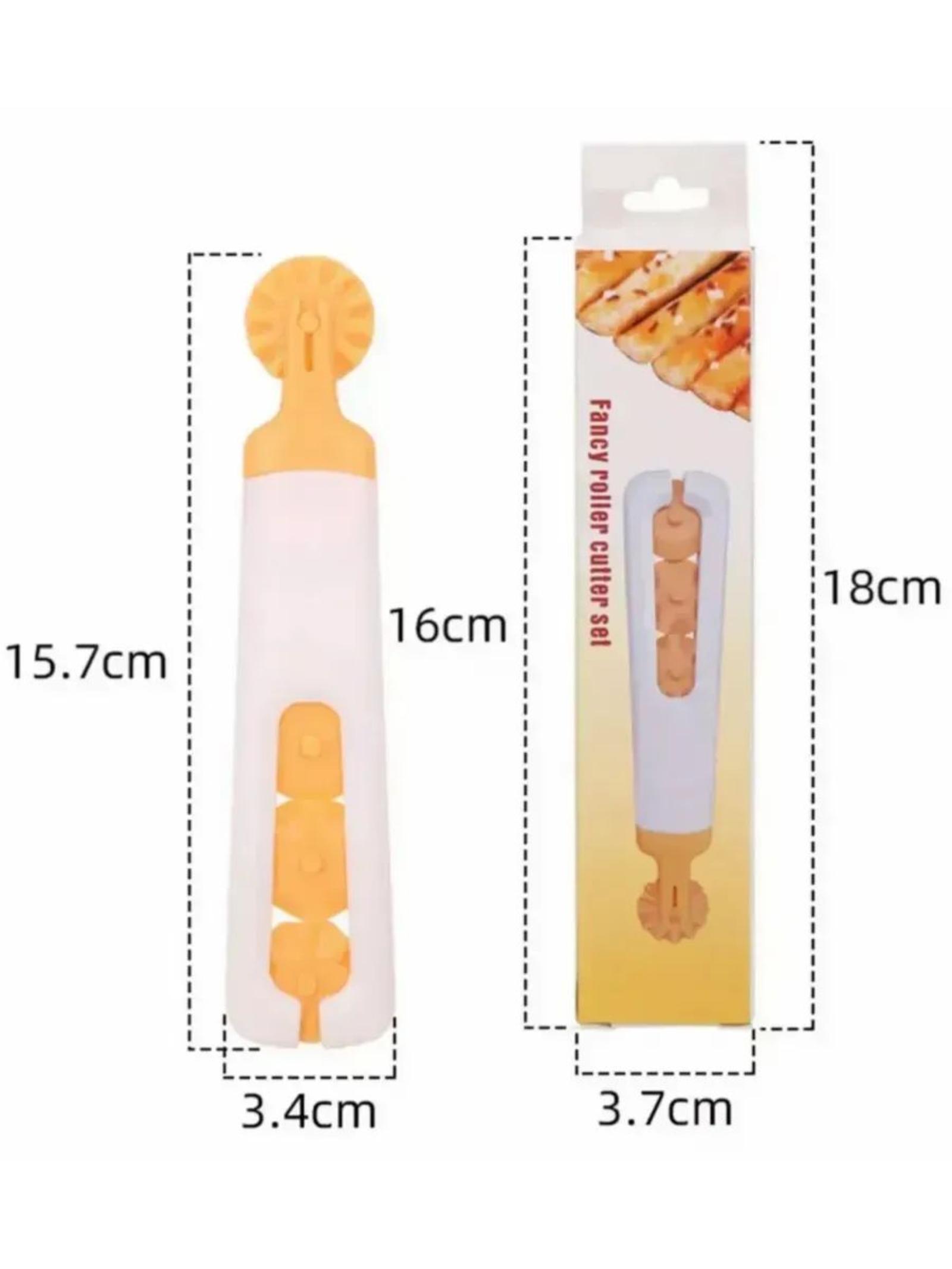 

Baking Roller, Edge Cutting Knife, Dough Cake Pizza Roller One Size